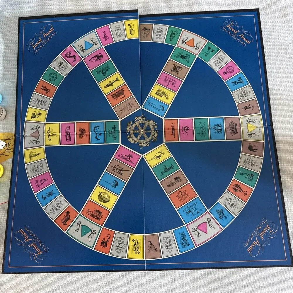 Vintage Trivial Pursuit Master Game Young Players Edition 1984 Complete!